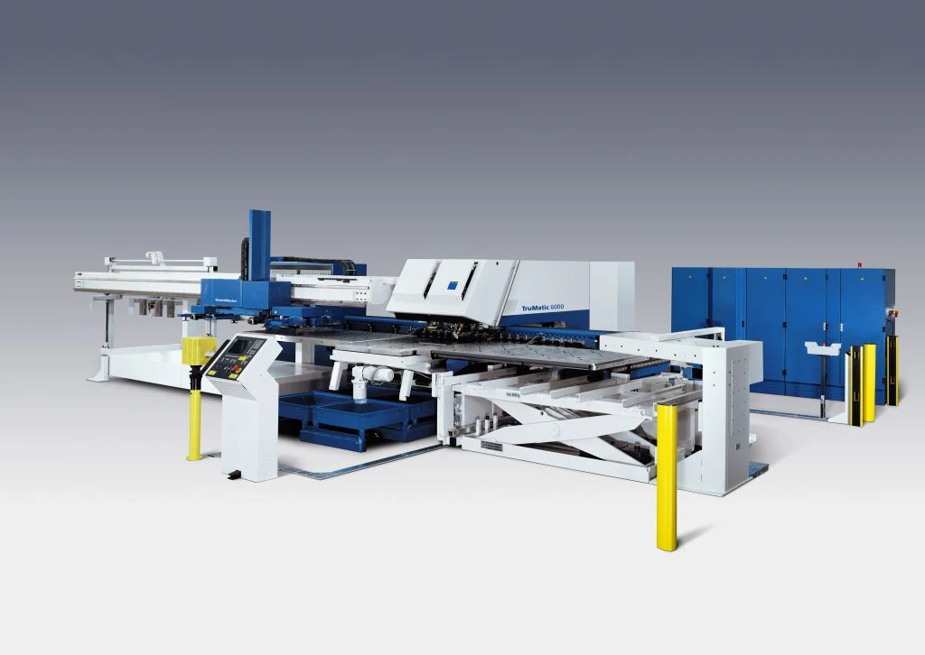 Stanz- und Laserkombinationsmaschine Trumpf TruMatic 6000 mit SheetMaster